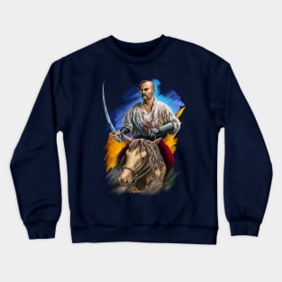 Козак на коне Crewneck Sweatshirt